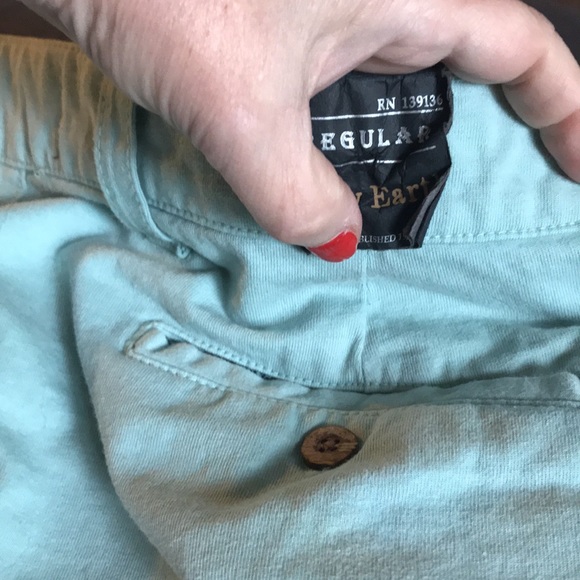 gray earth chino size 42” shorts cotton NWOT medium weight true color last pic - Picture 11 of 11